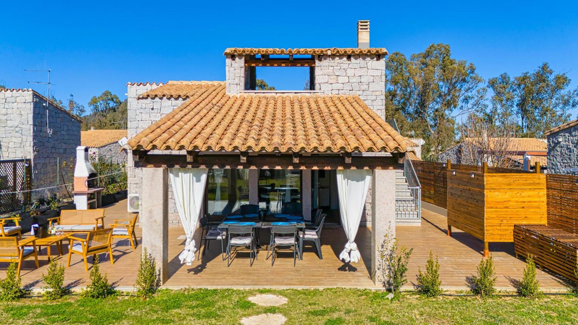 Villa Del Moro, Free Wifi, 300Mt From Sinzias' Beach Costa Rei Buitenkant foto